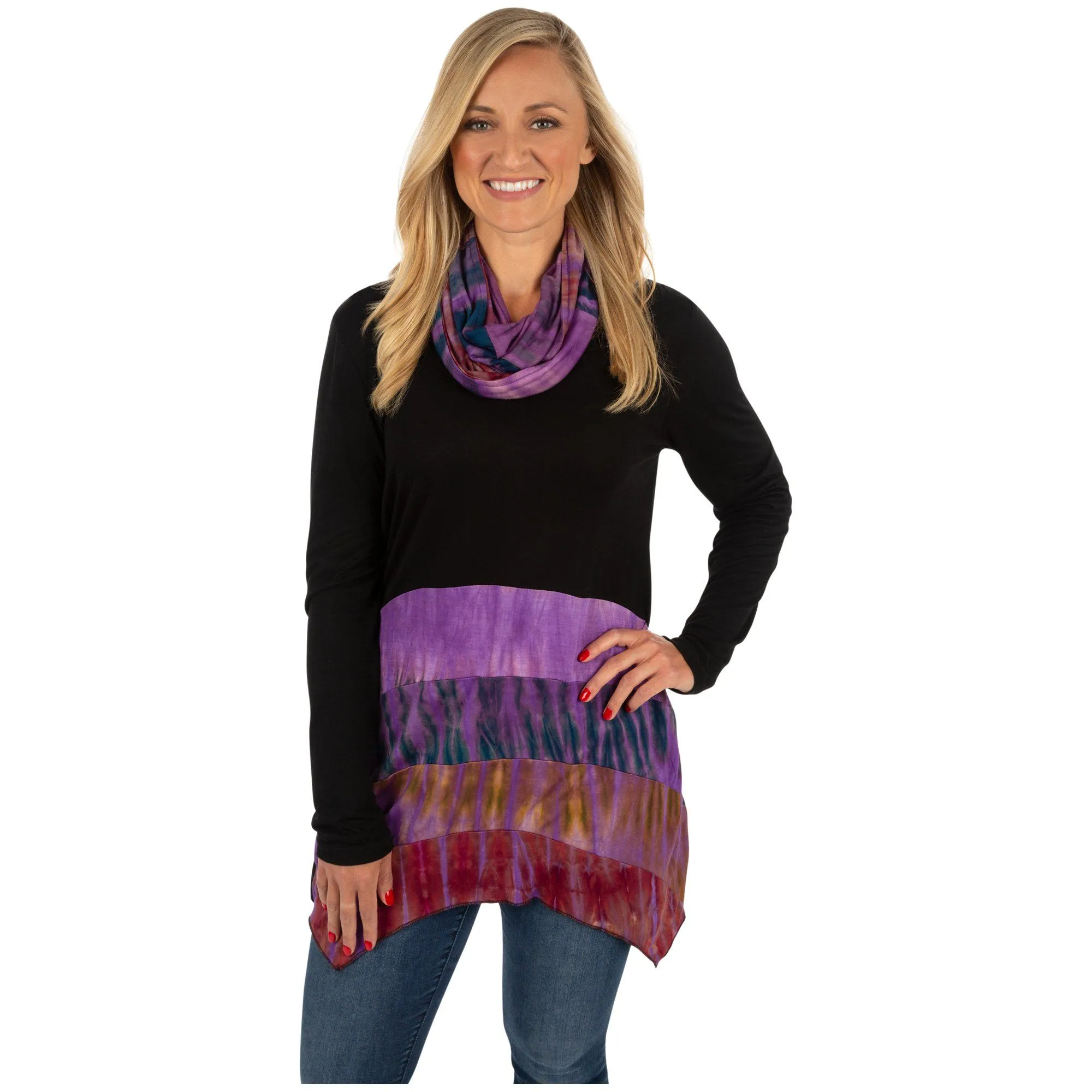 Over the Moon Tunic & Scarf Set