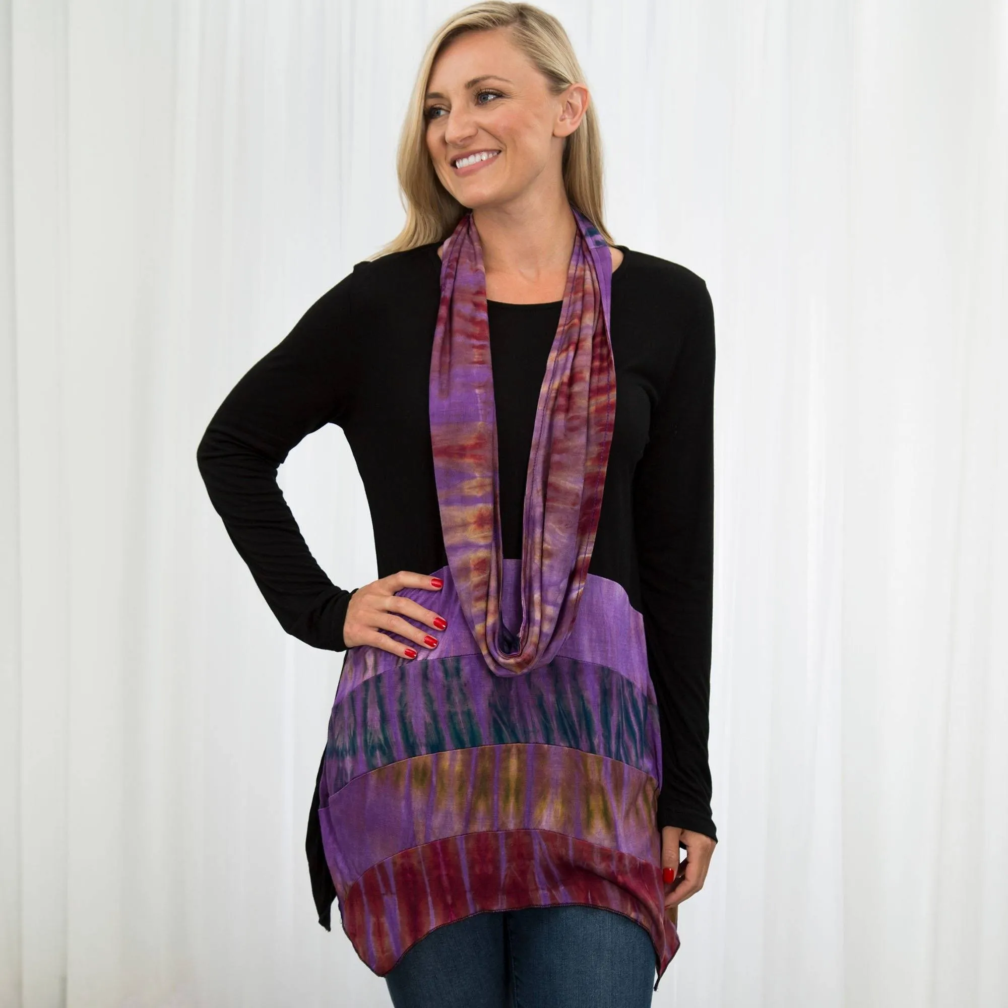 Over the Moon Tunic & Scarf Set