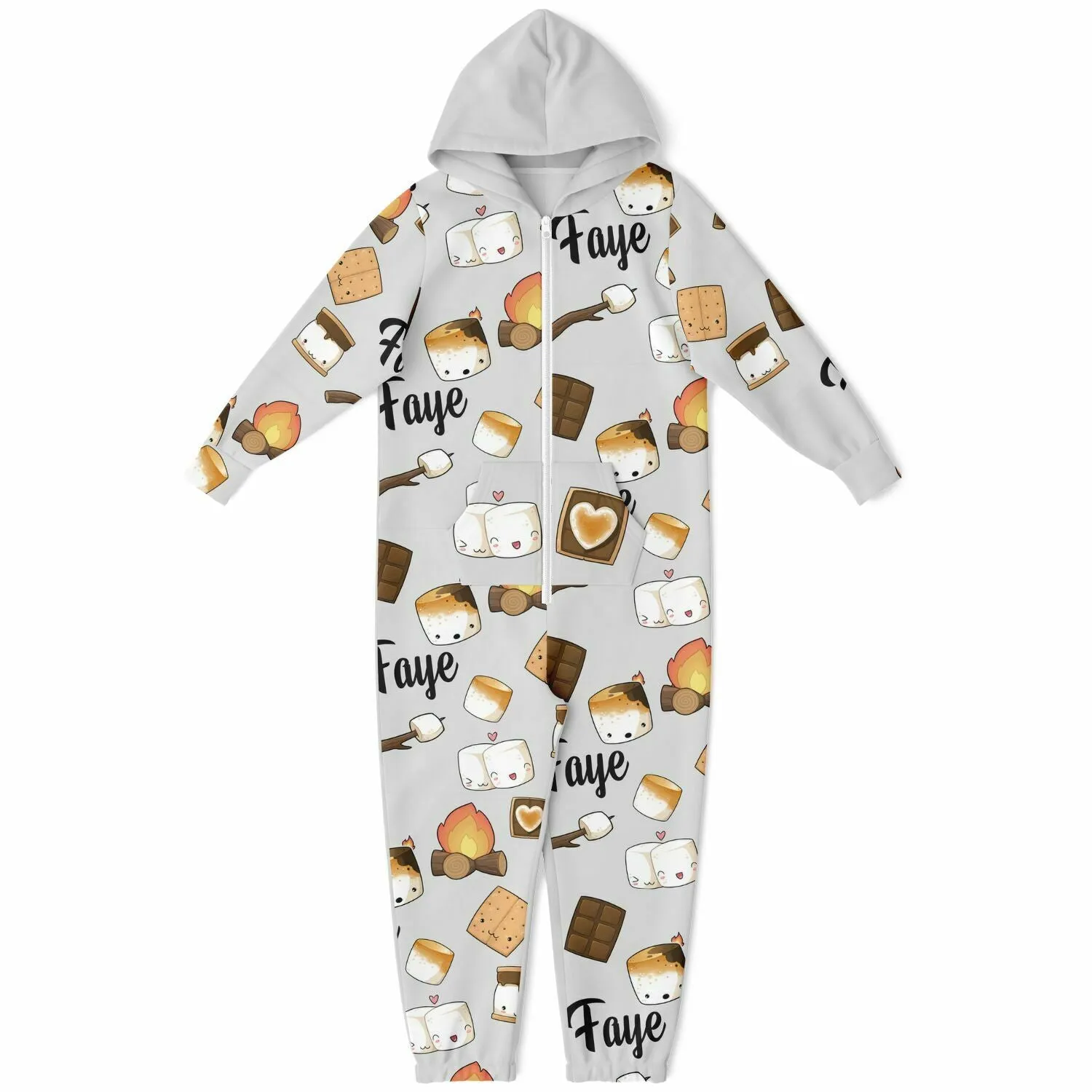 Personalized S'mores Print Jumper (1y- 8y)