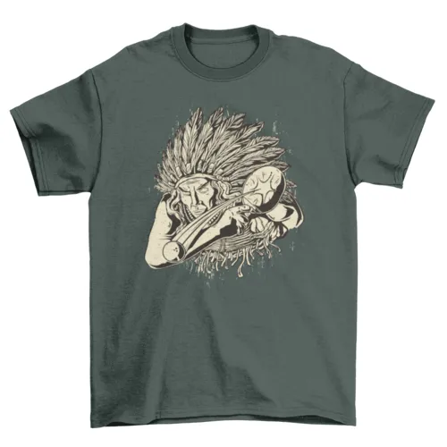 Ping pong Native American t-shirt de