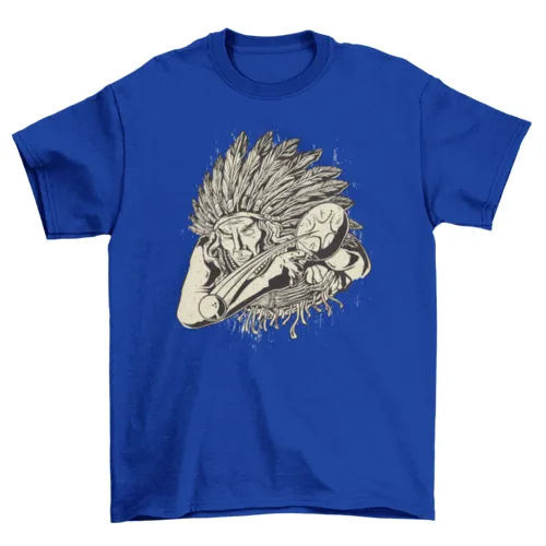 Ping pong Native American t-shirt de