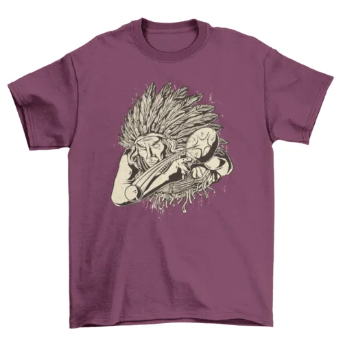 Ping pong Native American t-shirt de