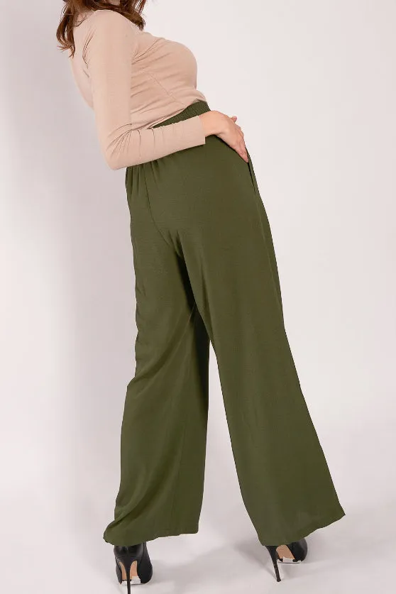 Pubble Wide Leg Pants