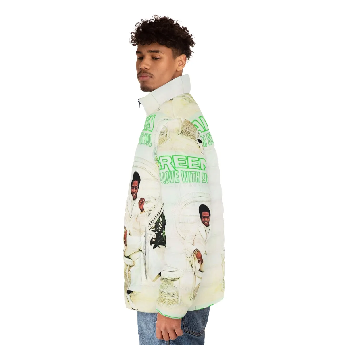 "I'm Still in Love with You" Album Cover Puffer Jacket