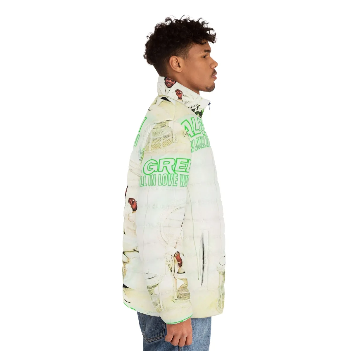 "I'm Still in Love with You" Album Cover Puffer Jacket