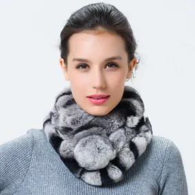 Rabbit Fur Ring Scarf