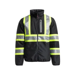 Reversible Hi-Vis Jacket - Black SJ27