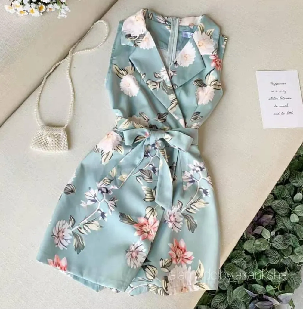 Ronita Floral Rompers