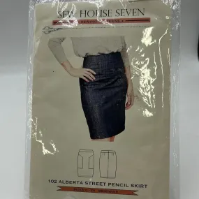 Sew House Seven, 102 Alberta Street Pencil Skirt (PXX0613)