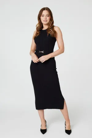 Sleeveless Knit Shift Dress