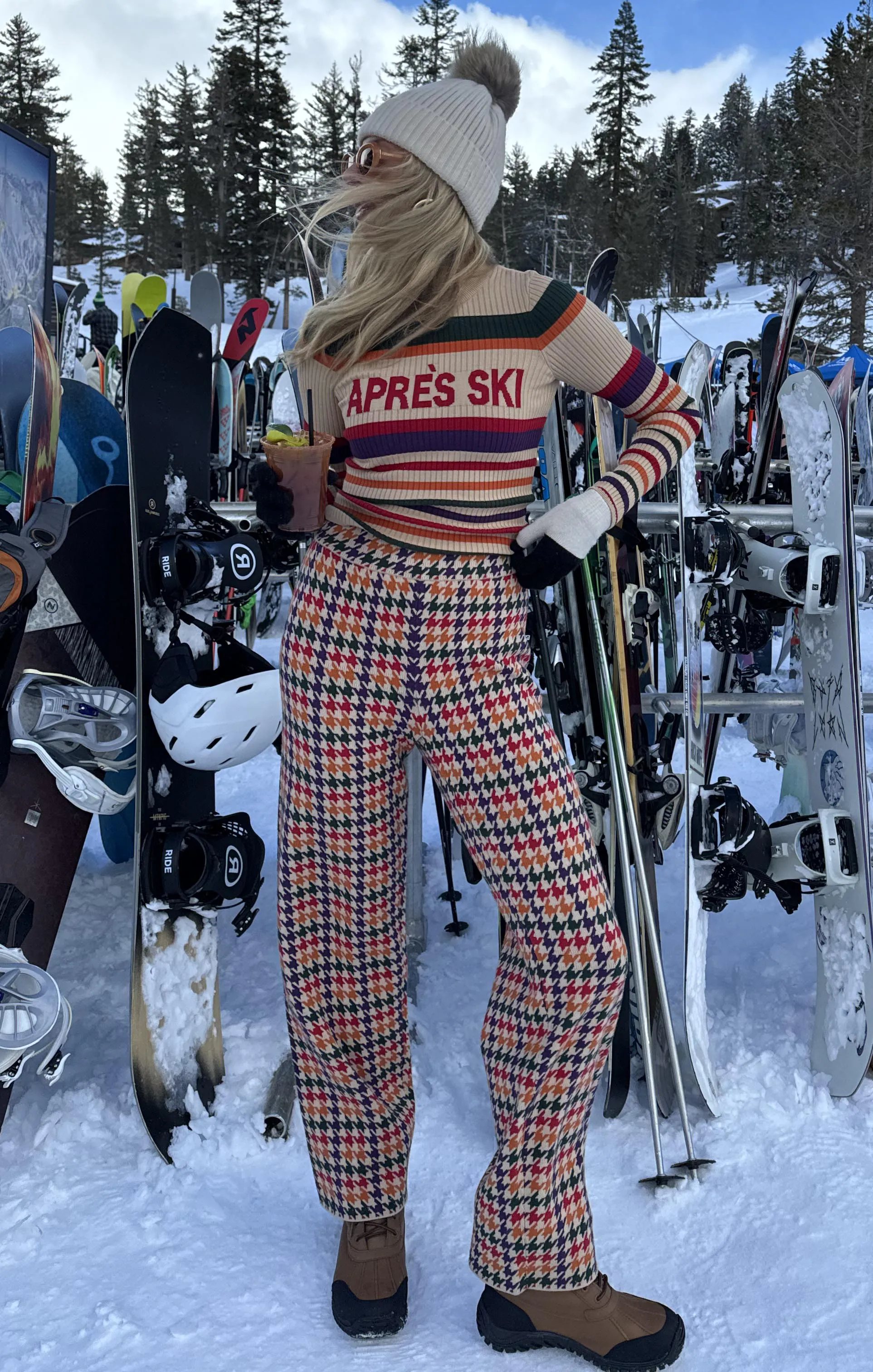 Slopes Sweater ~ Apres Ski Stripe