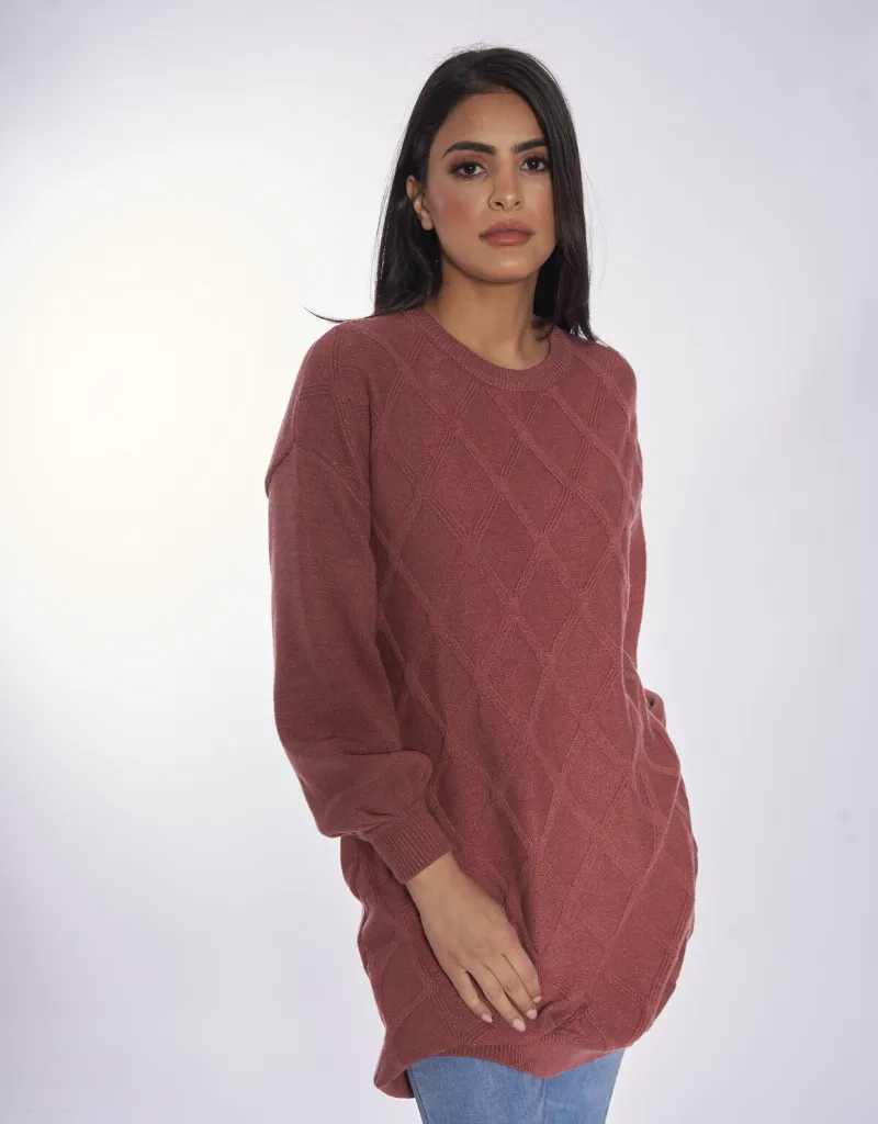 Soft Knitted Long Jumper Dress