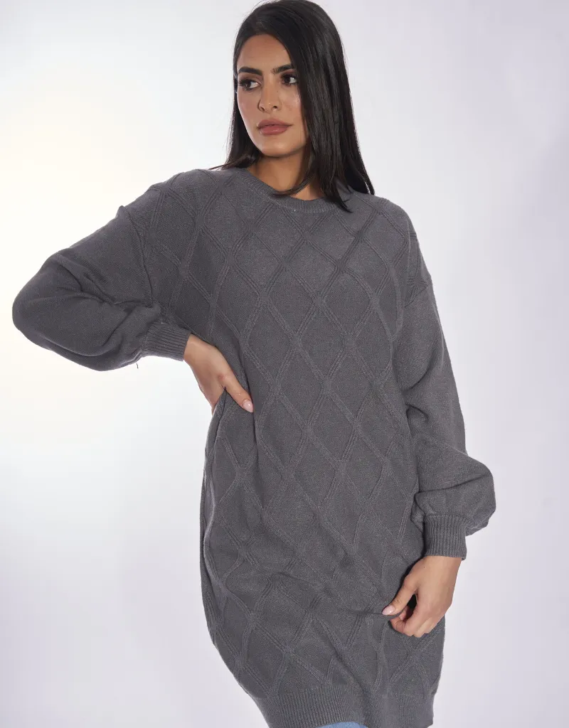 Soft Knitted Long Jumper Dress