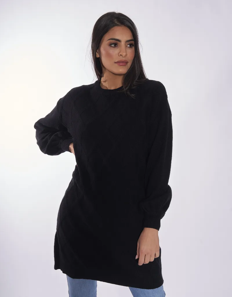 Soft Knitted Long Jumper Dress