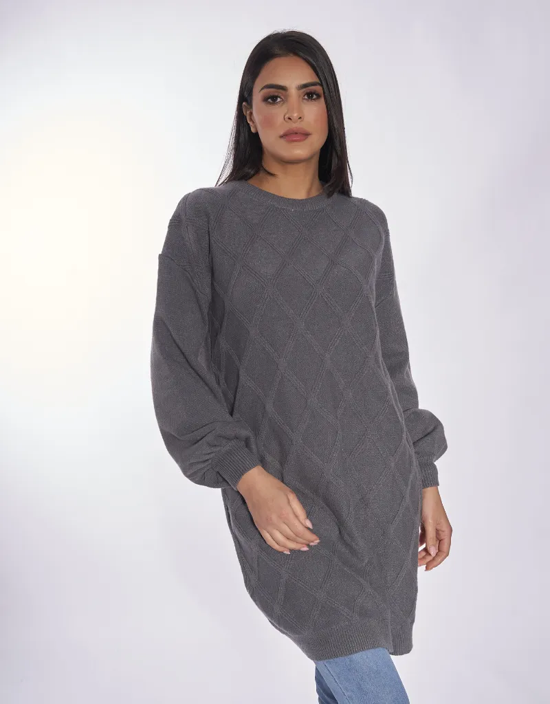 Soft Knitted Long Jumper Dress