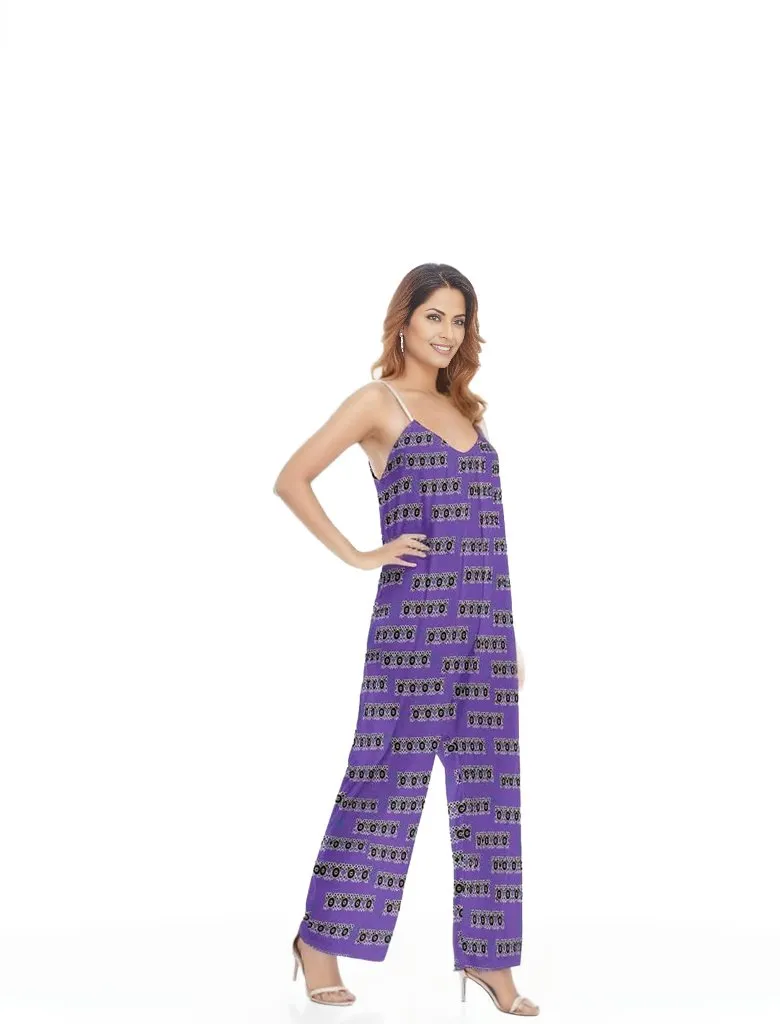 Stacked Women's Loose Cami Jumpsuit