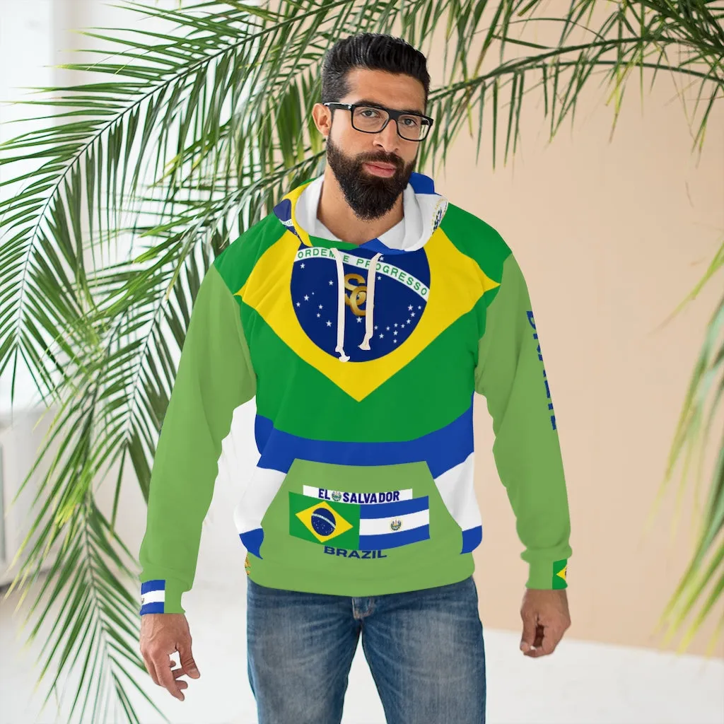 Supernova Salvi/Brazil Pullover Hoodie