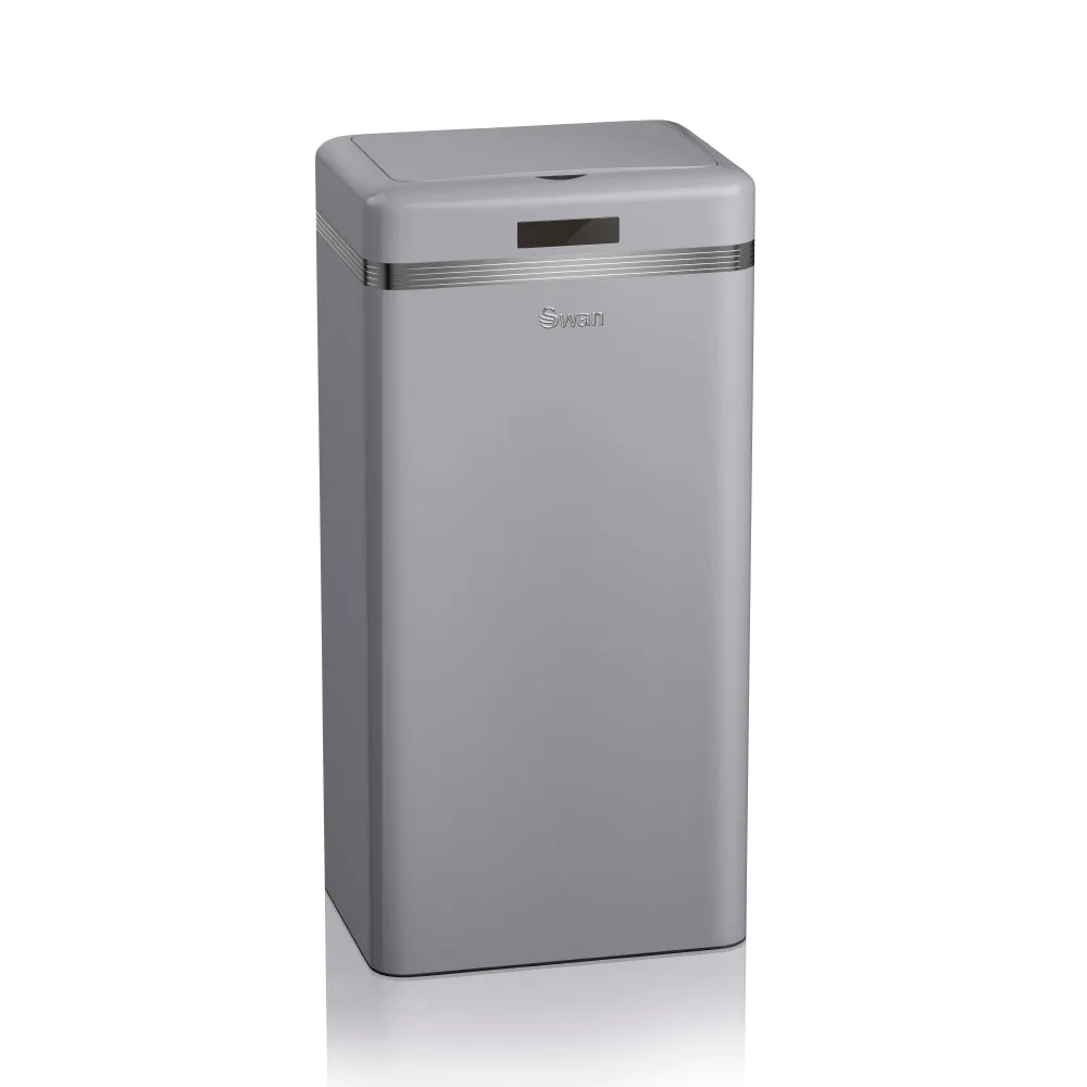 Swan Retro 45L Square Sensor Bin