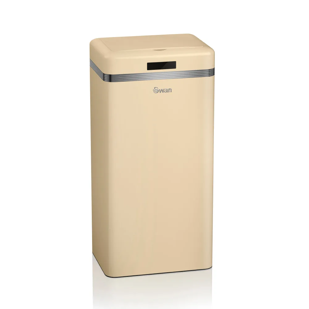 Swan Retro 45L Square Sensor Bin