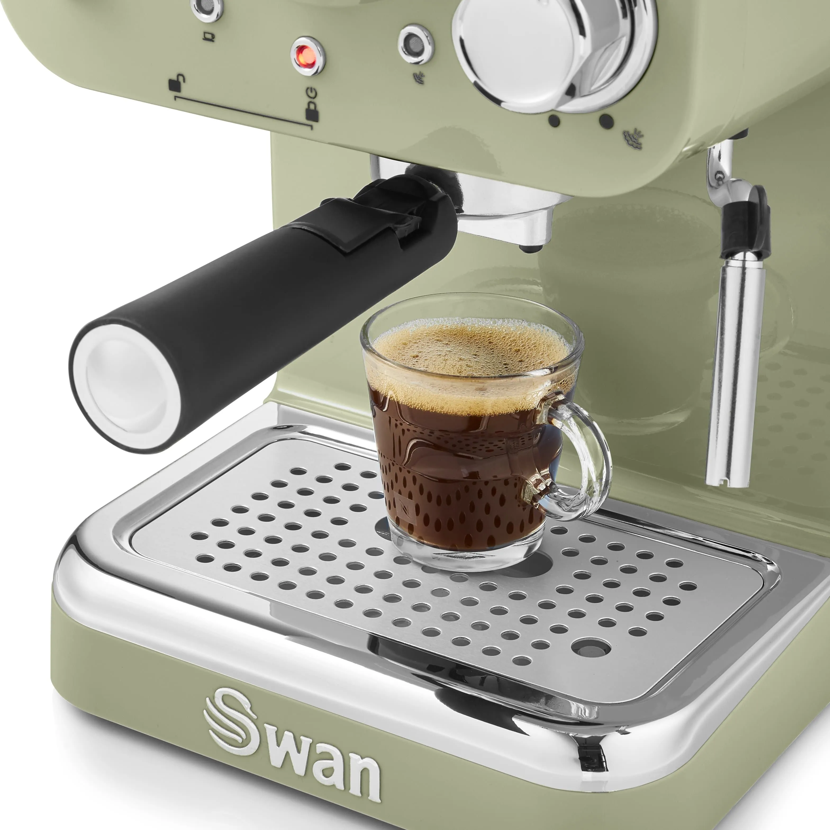 Swan Retro Pump Espresso Coffee Machine