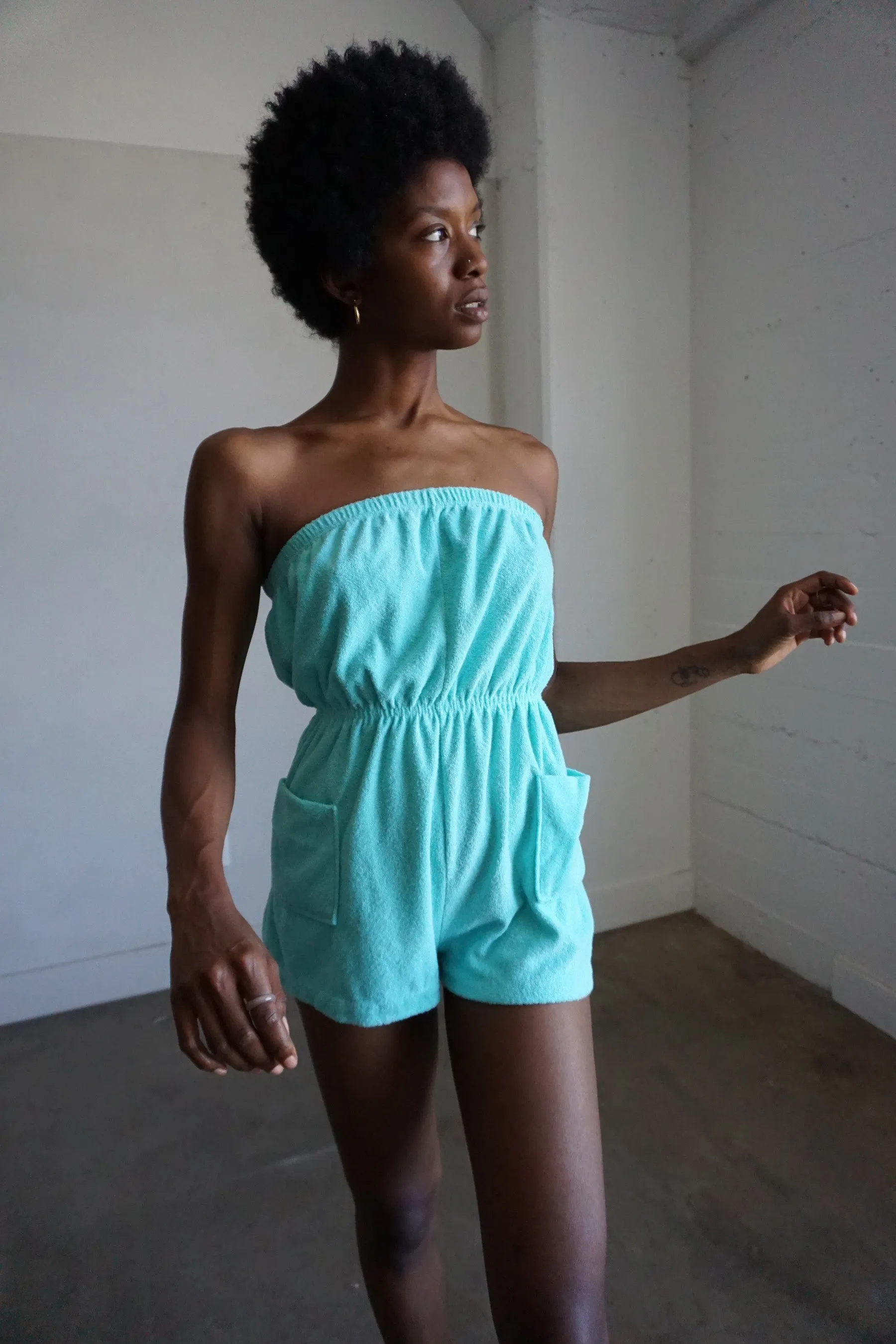 Terrycloth Romper