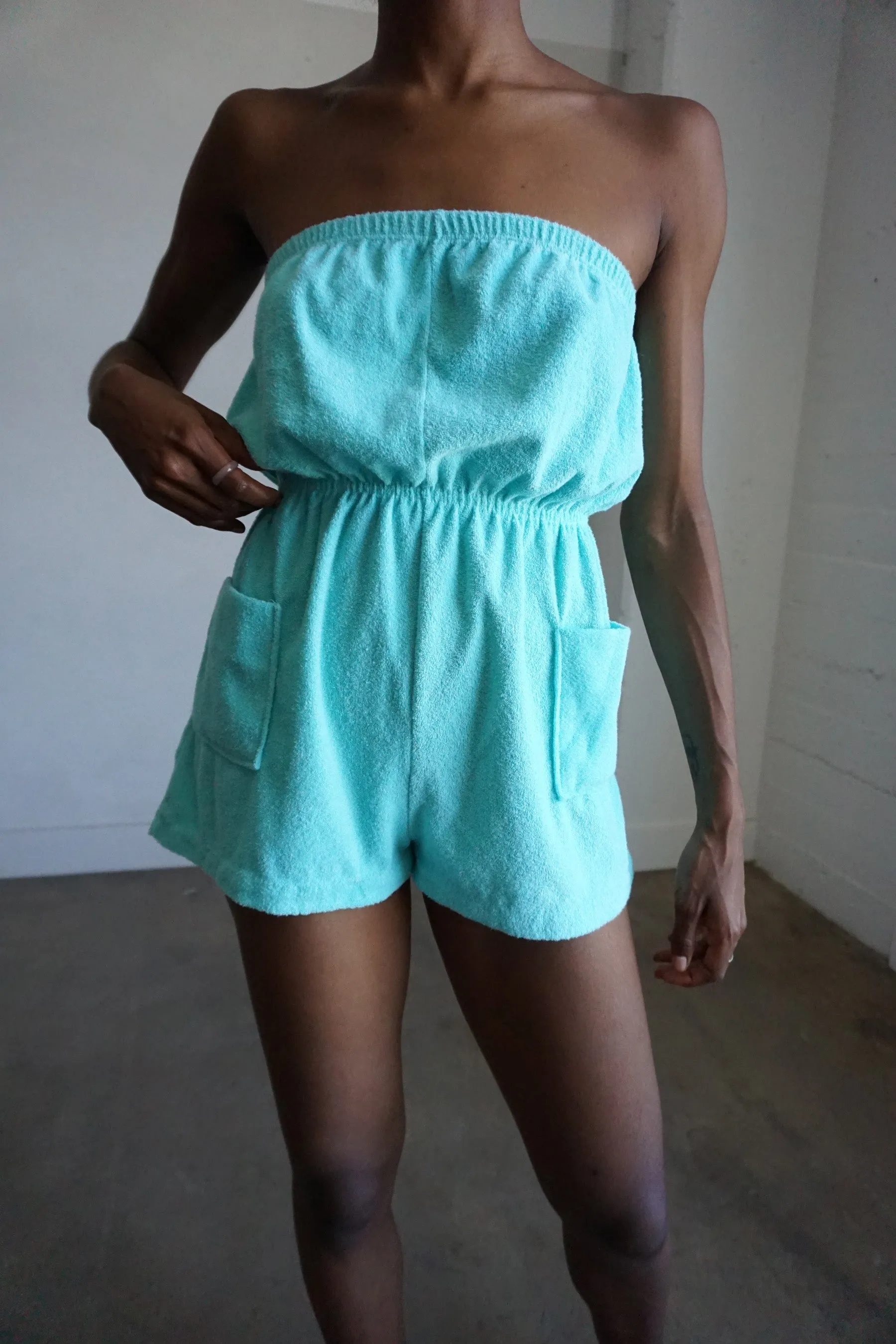 Terrycloth Romper