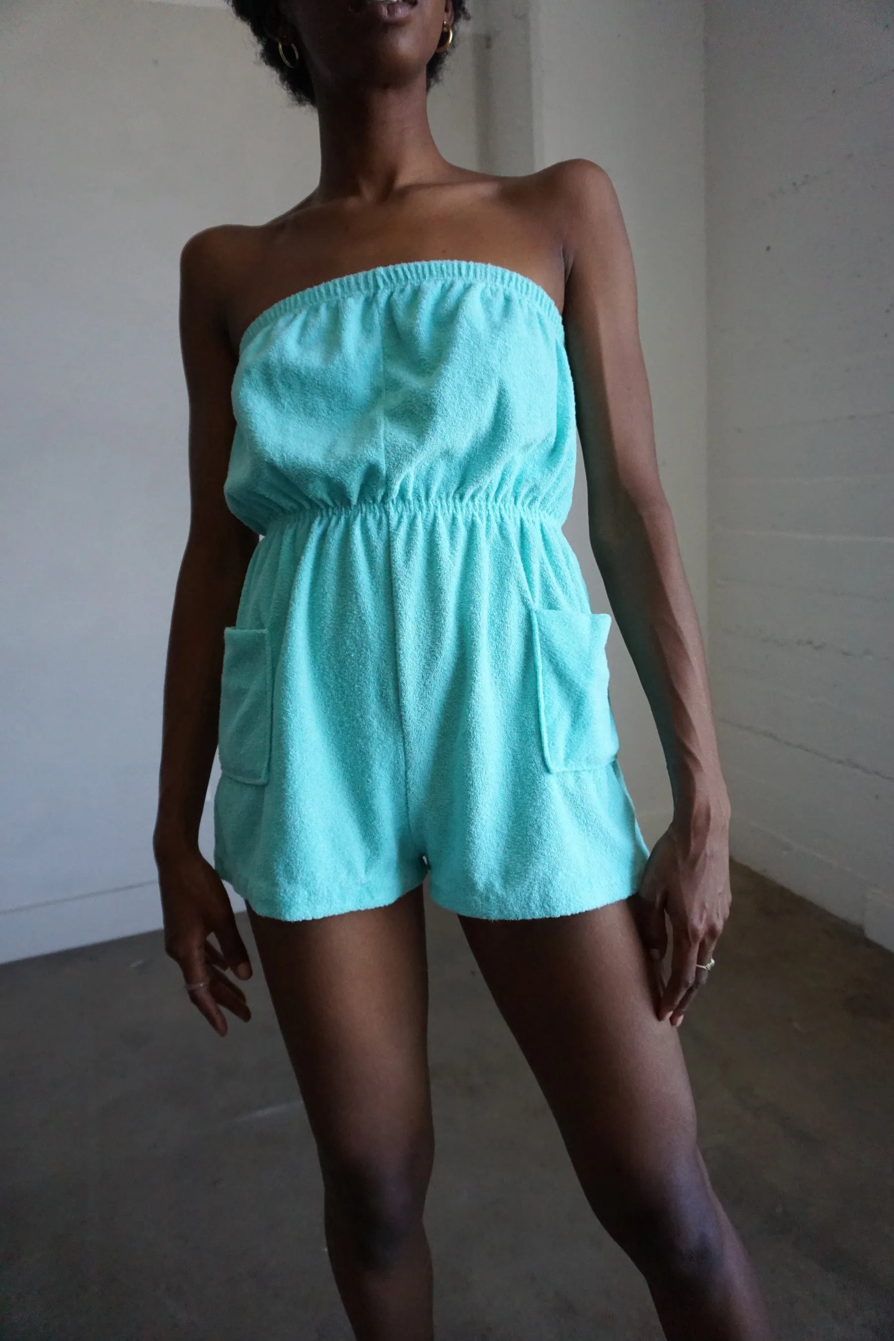 Terrycloth Romper