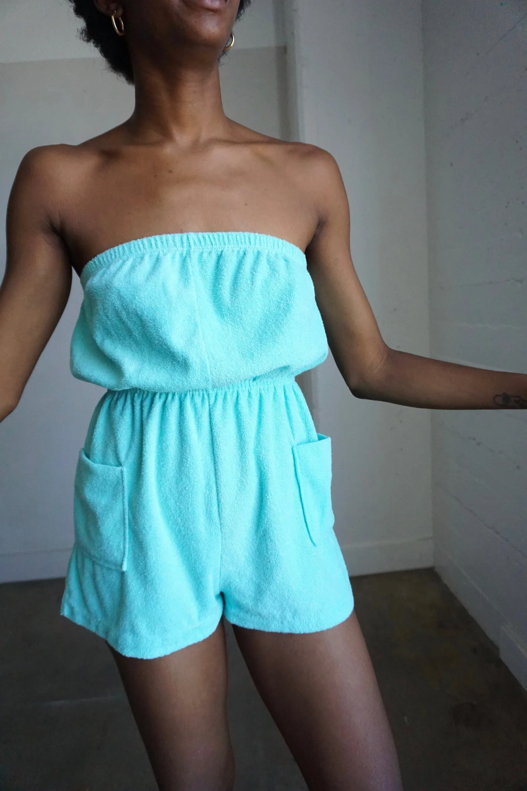 Terrycloth Romper