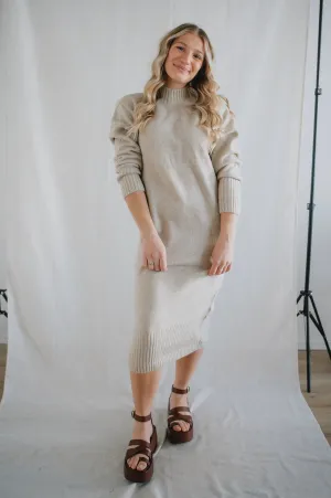 The Allegra Knit Sweater Dress