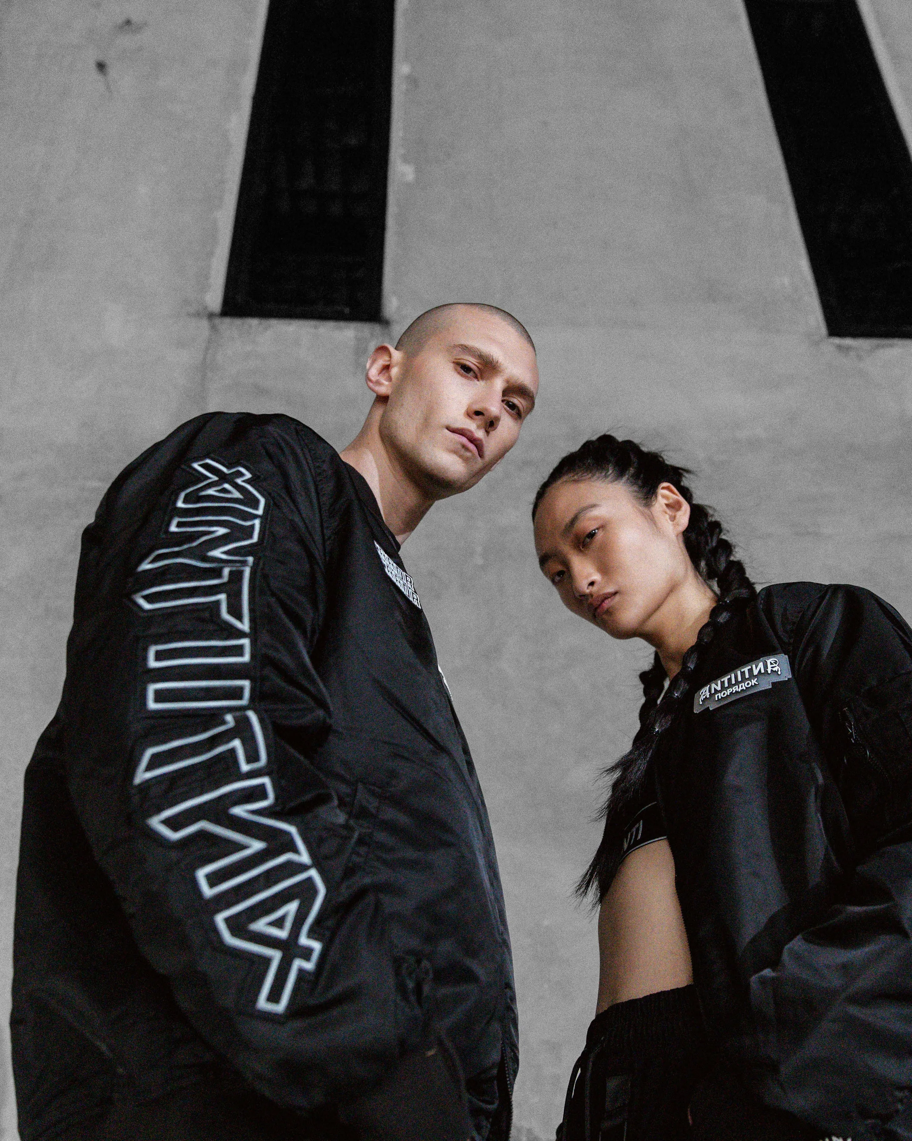 The Anti Order Oblivion Bomber Jacket Black