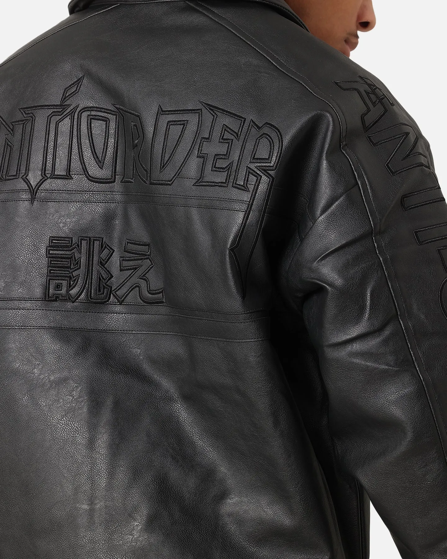 The Anti Order Oversized Motor Jacket Black