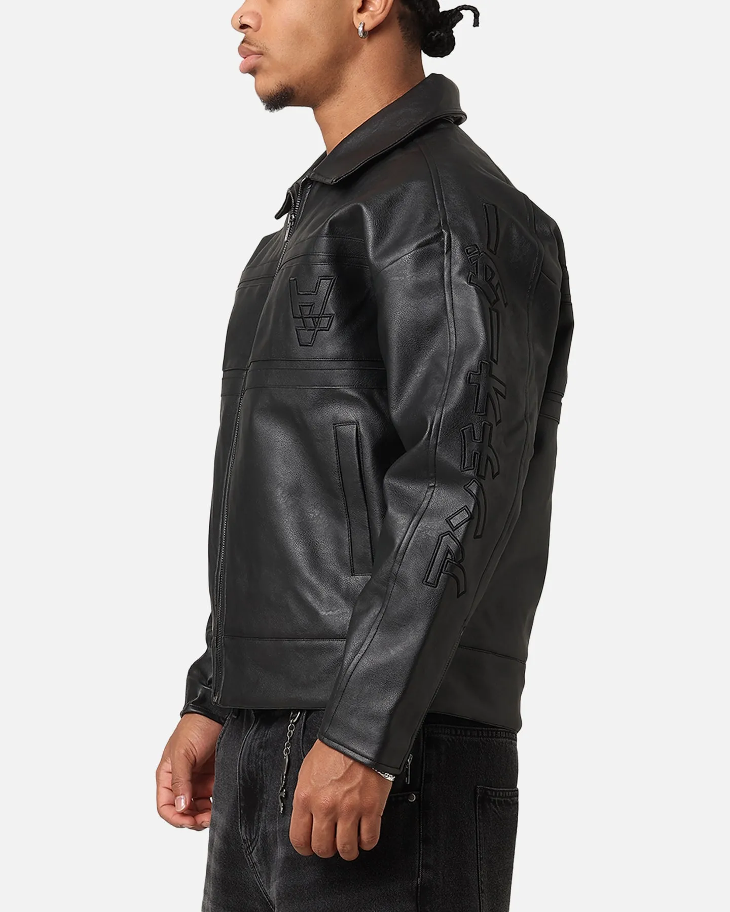 The Anti Order Oversized Motor Jacket Black