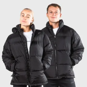 THE BRAVE - SIGNATURE PUFFER JACKET - UNISEX - BLACK