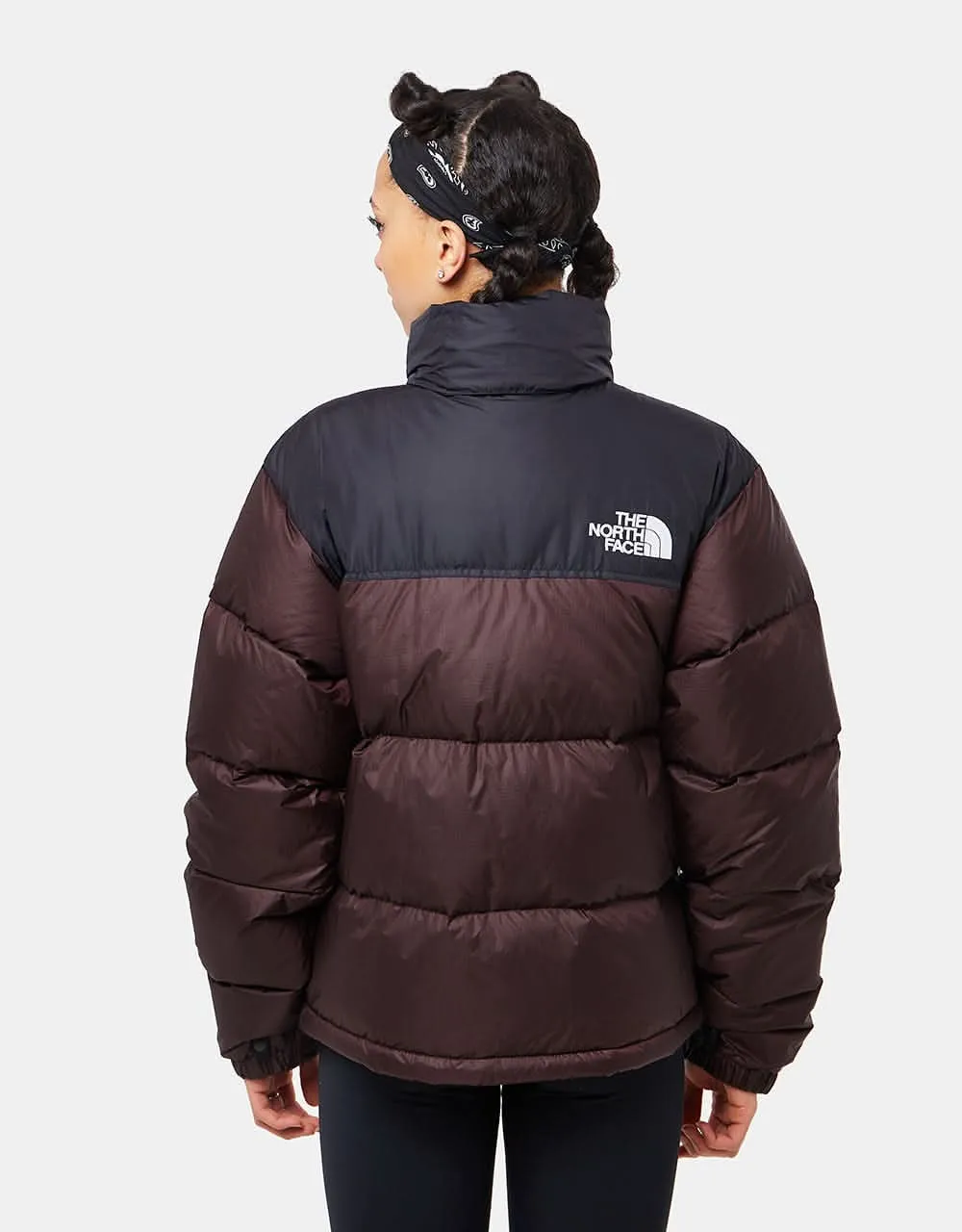 The North Face 1996 Retro Nuptse Jacket - Coal Brown/TNF Black