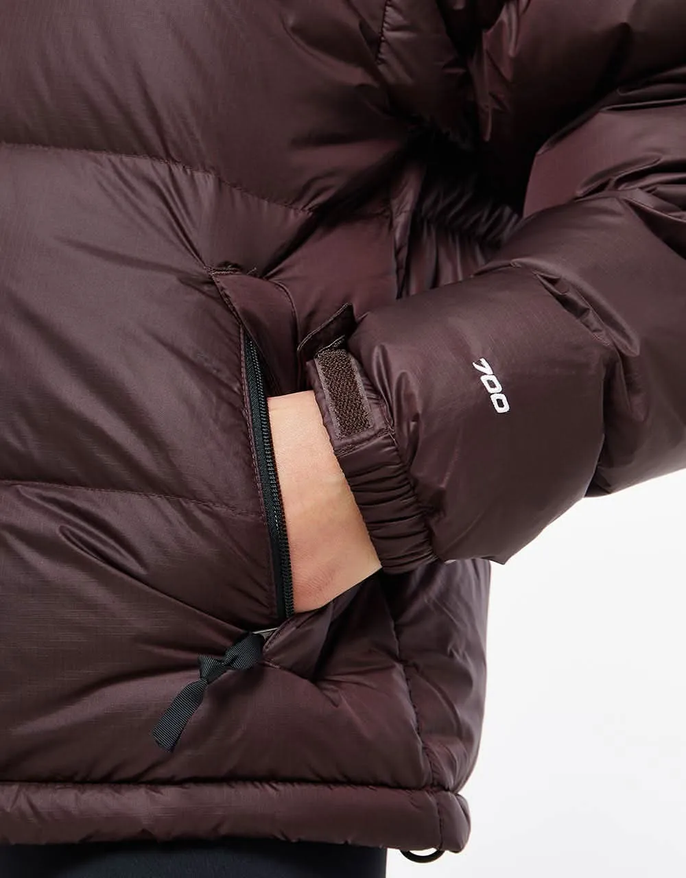 The North Face 1996 Retro Nuptse Jacket - Coal Brown/TNF Black