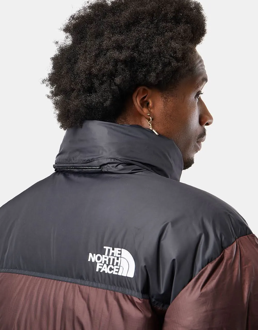 The North Face 1996 Retro Nuptse Jacket - Coal Brown/TNF Black