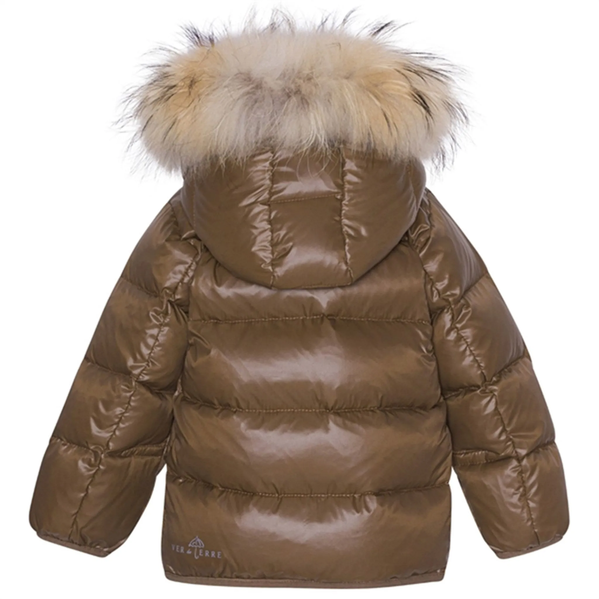 Ver de Terre Featherlight Baby Down Jacket w. Fur Kangaroo