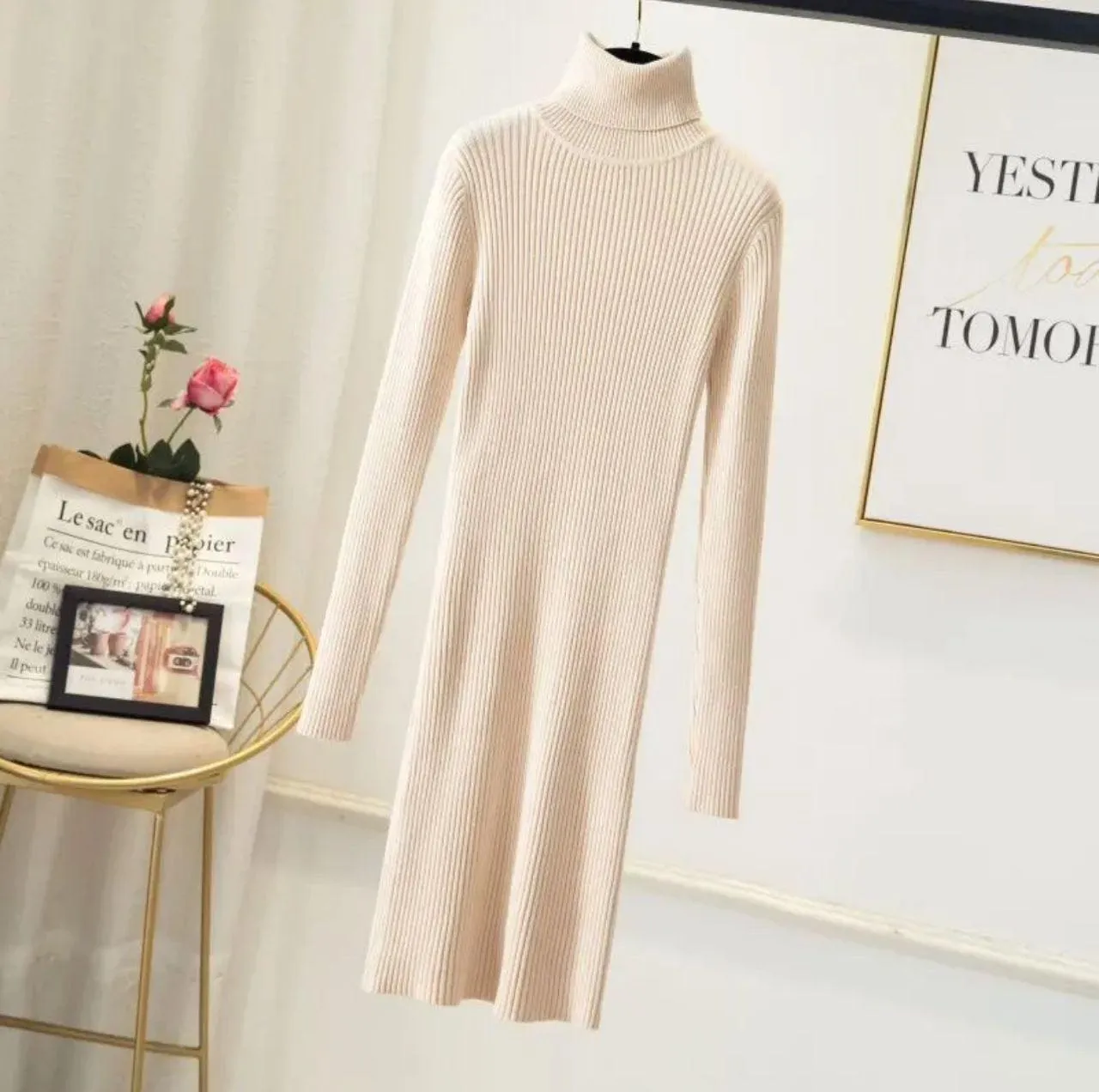 Vienna Knit Midi Dress