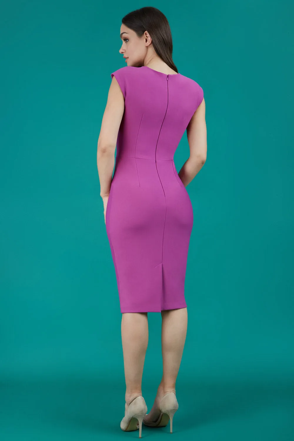 Vivian Sleeveless Pencil Dress