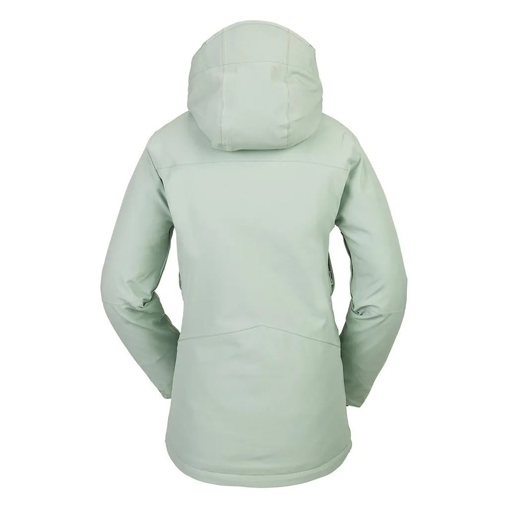 Volcom 2024 Womens Shelter 3D Stretch Jacket - Sage Frost