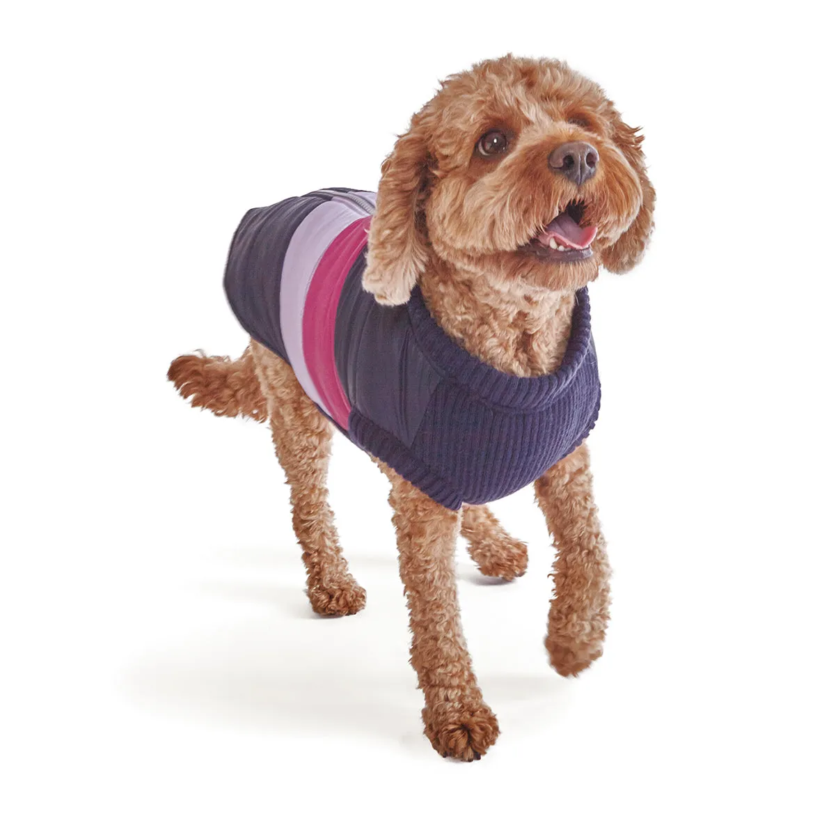 Vovo Dog Puffer Jacket - Berry