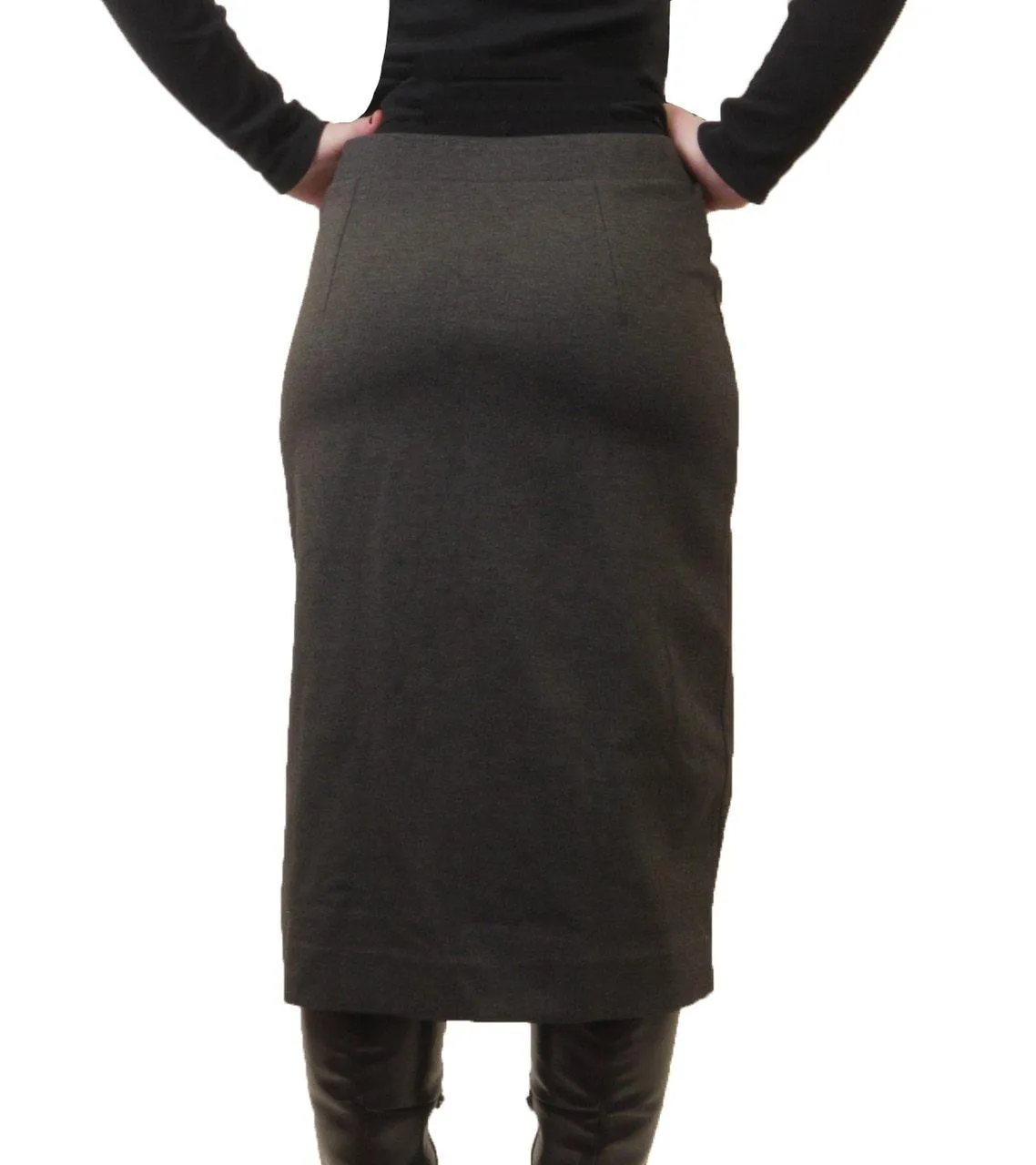 Wear and Flair Stretch Pencil Skirt (070/071)