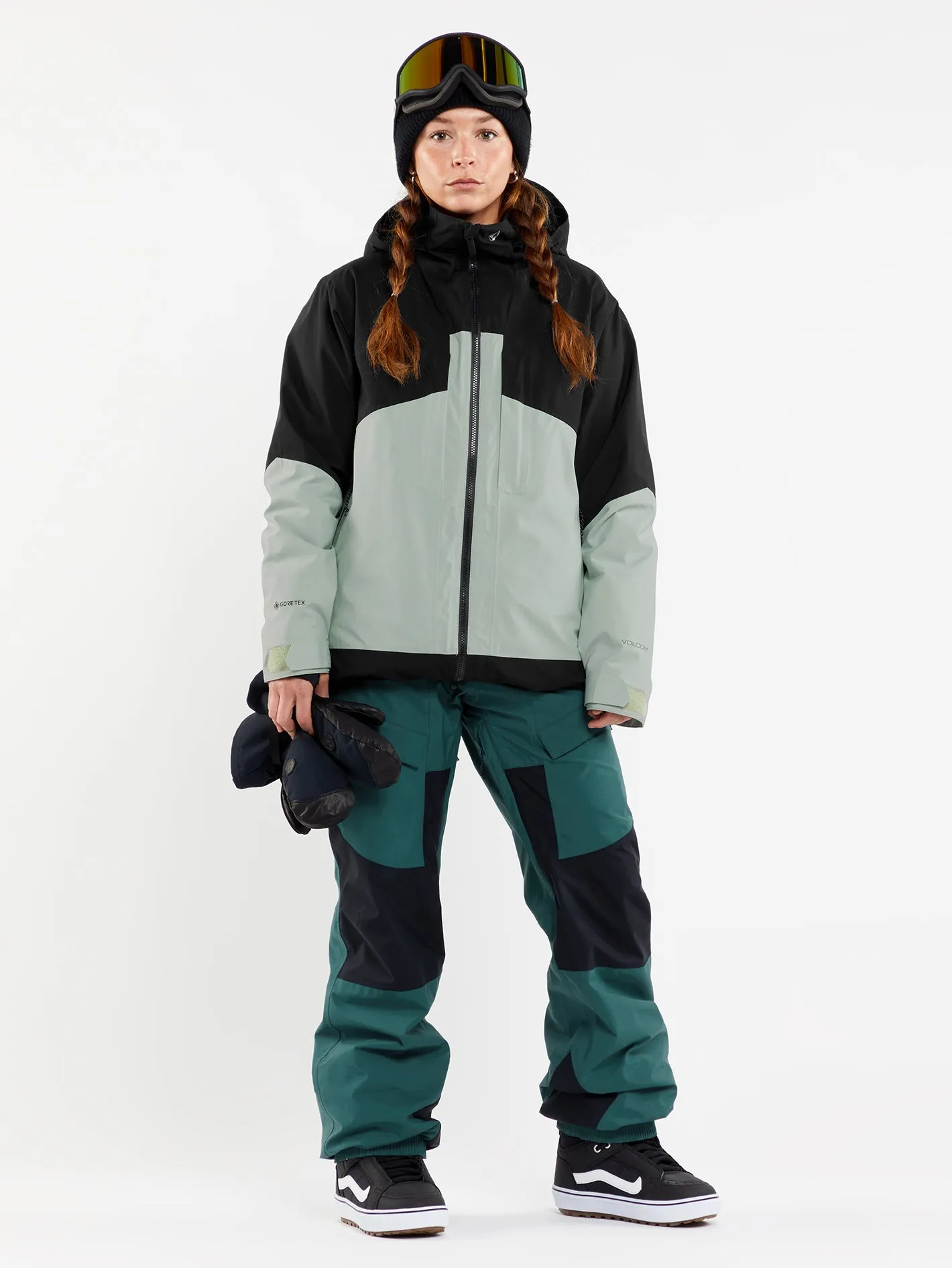 Womens Aw 3-In-1 Gore-Tex Jacket - Sage Frost