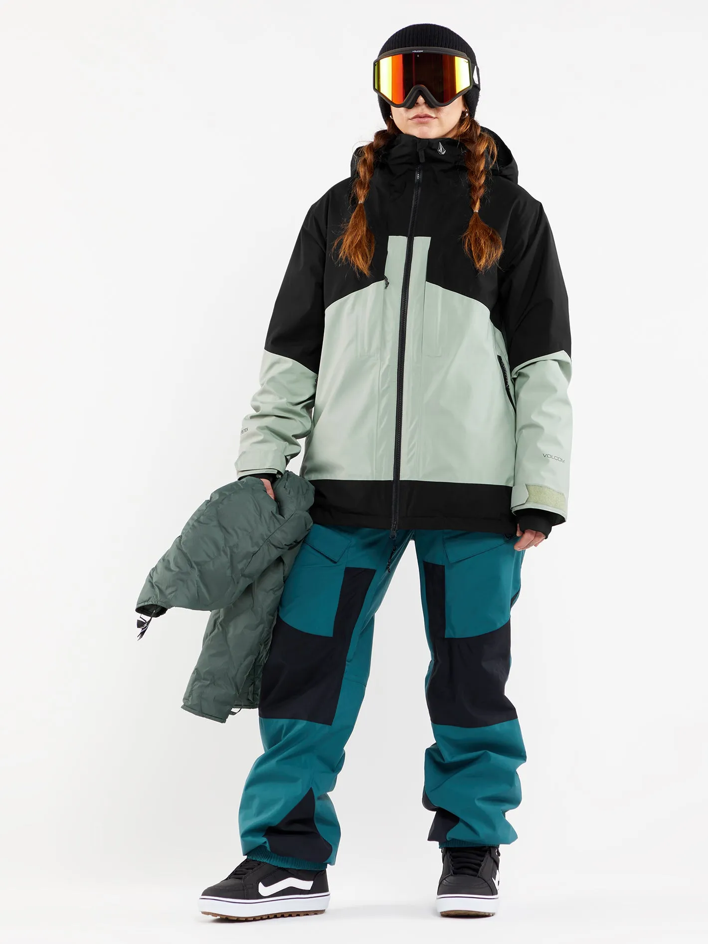 Womens Aw 3-In-1 Gore-Tex Jacket - Sage Frost