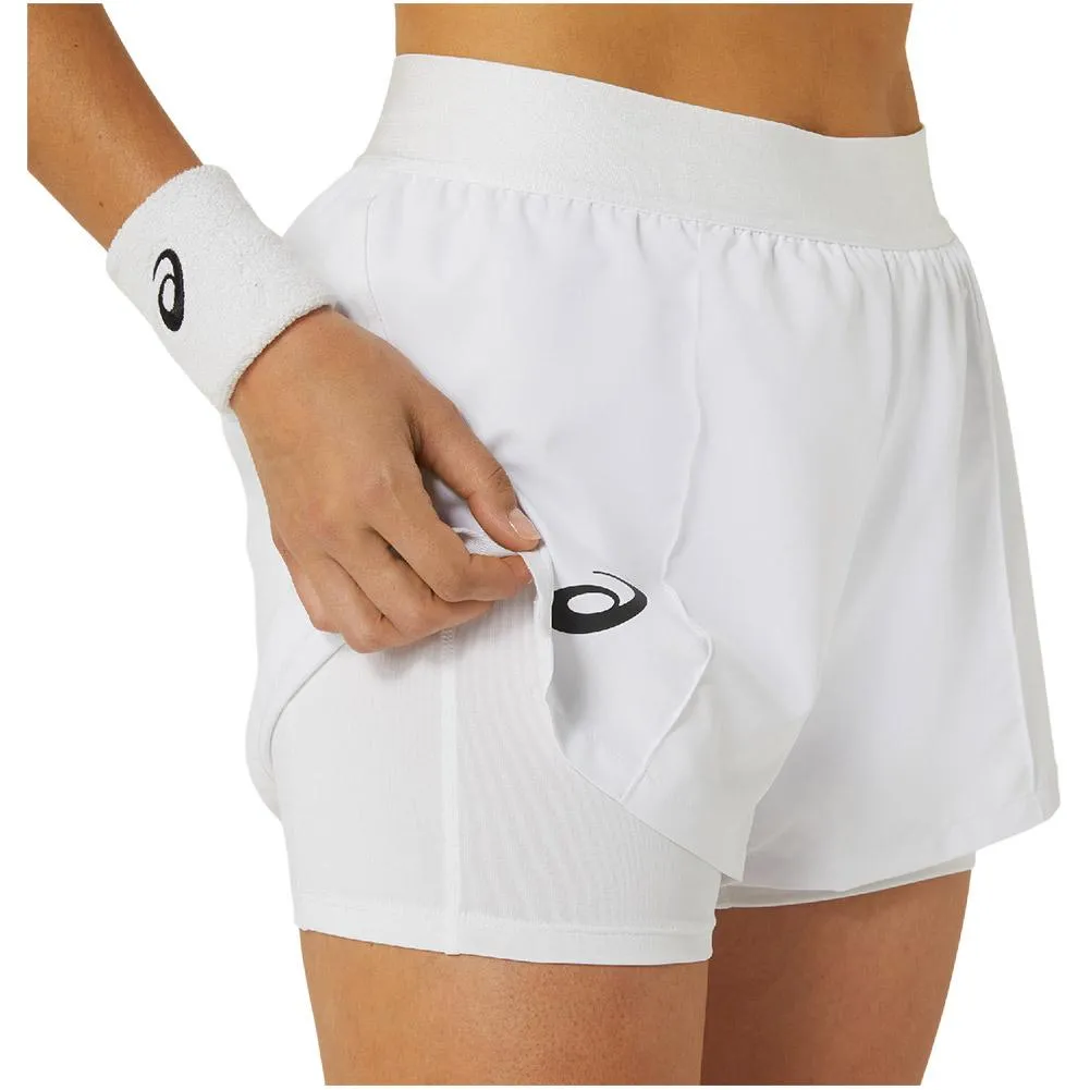 Women's Match Tennis Short Brilliant White