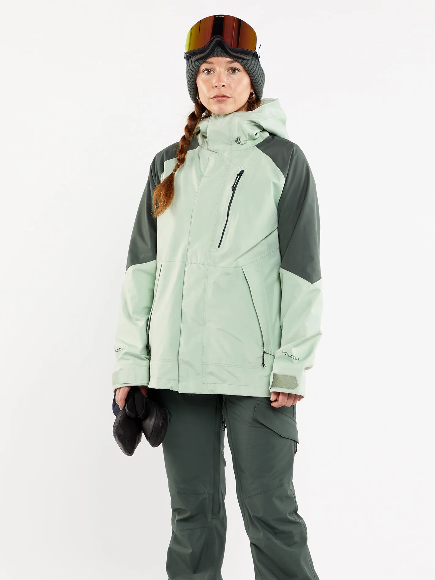 Womens V.Co Aris Insulated Gore Jacket - Sage Frost