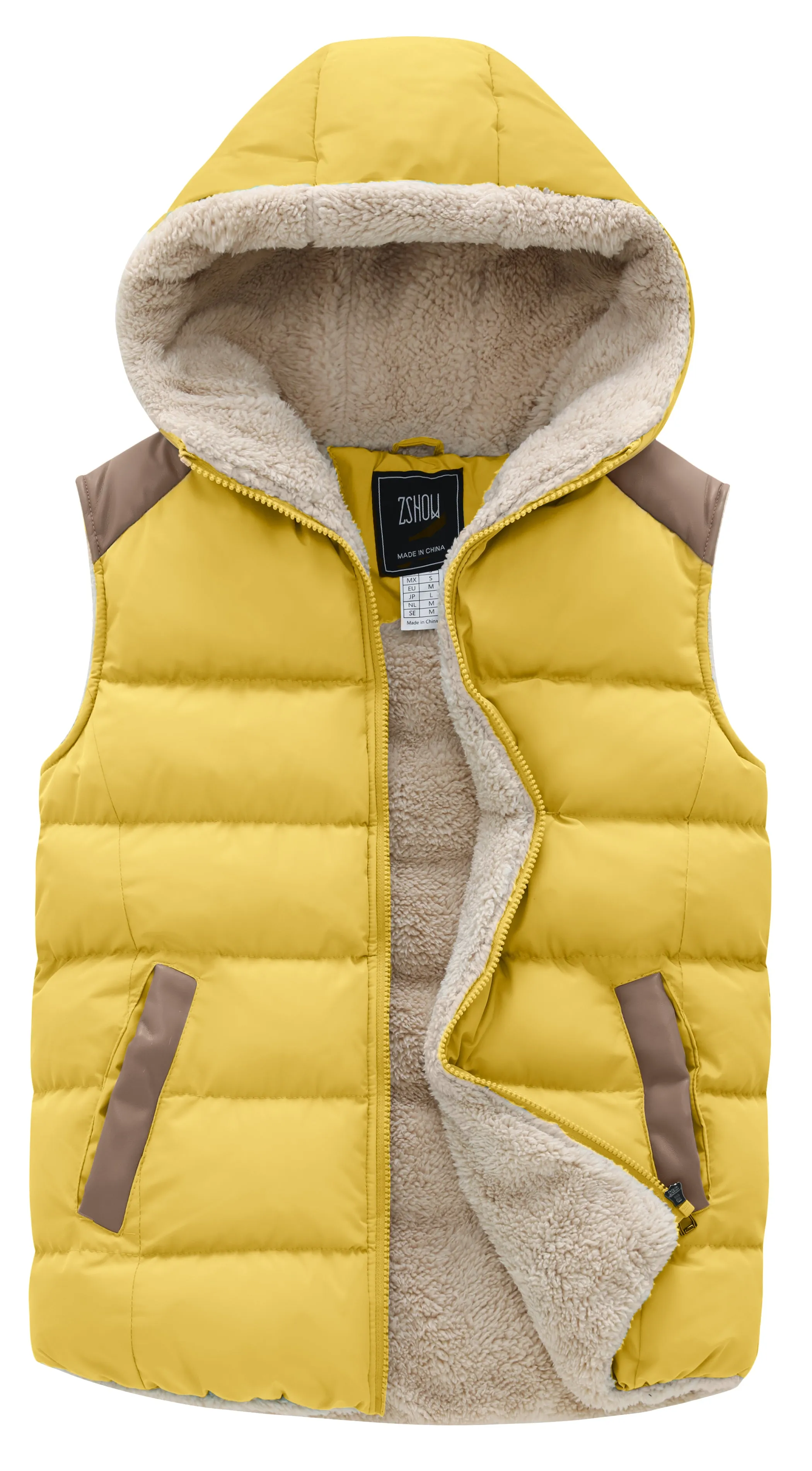 ZSHOW Women's Outerwear Vest Casual Thicken